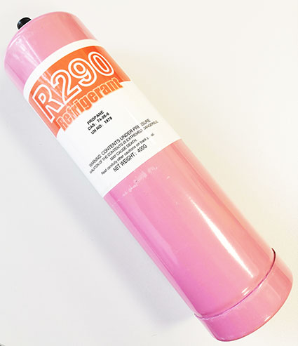  Хладагент R290 в баллонах по 0,4кг