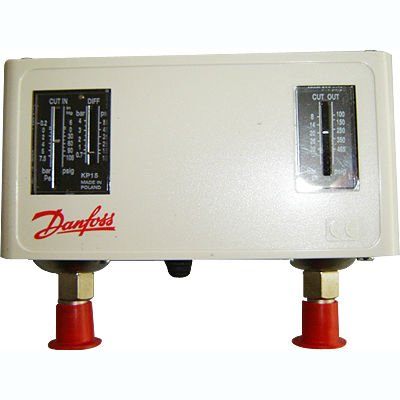 Реле давления Danfoss KP-15, 060-124566 (двухблочное), низкого и высокого давления