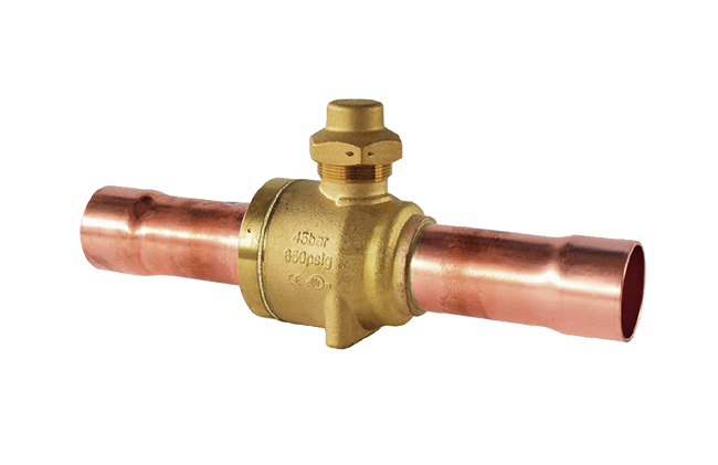 Вентиль запорный Danfoss GBC 6s (1/4, под пайку), 009G7020