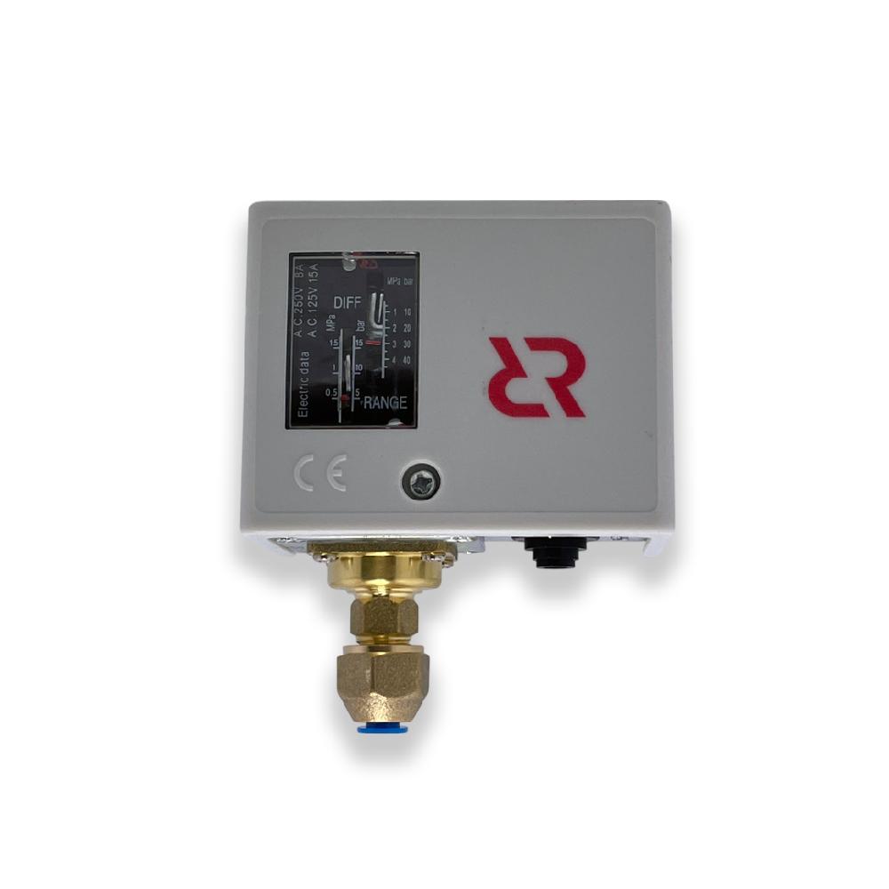 Реле давления РИДАН KP-6W (ВЫСОК давл, АВТОМАТ. возврат, резьба 1/4" - 6 мм)