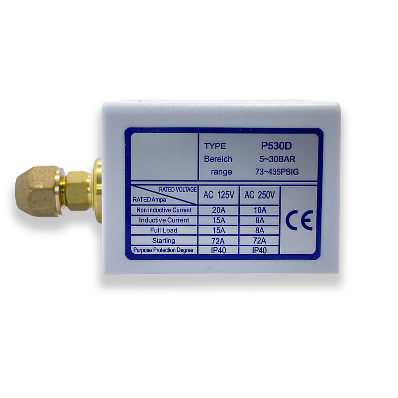 Реле высокого давления MGP-530DE (5 – 30 бар), прессостат купить