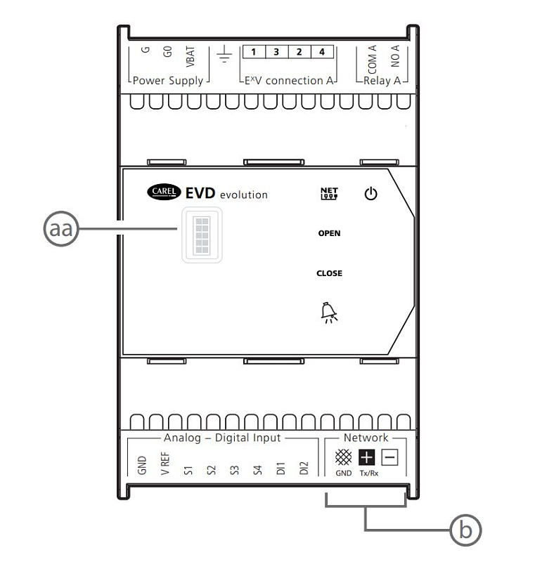 Привод Carel EVD Evolution для ЭРВ EVD0000E50 купить